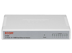 ECOM S1005 8口百兆塑殼交換機(jī)